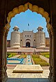 Image 22The Lahore Fort, a landmark built during the Mughal era, is a UNESCO World Heritage Site (from Culture of Pakistan)
