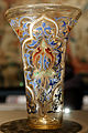 The Luck of Edenhall, glass beaker, Syria, 13th century
