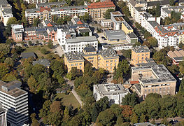 Luftbild des Standortes Berlin-Charlottenburg