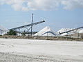 Part of the Morton Salt facilities on the north shore of Great Inagua