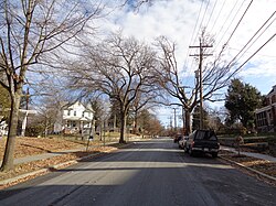 The intersection of Naylor Rd. and 23rd St., SE, in Randle Highlands, December 2017