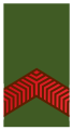 Soldaat der 1e klasse (Suriname Army)