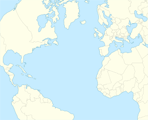 SS Empire Eland is located in North Atlantic