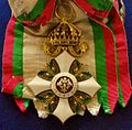 Order of Civil Merit Grand Cross badge and sash (Bulgaria before 1946) - Tallinn Museum of Orders