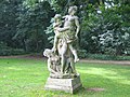 Statue “The Rape of Persephone” in Vechelde palace garden