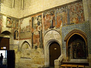 Gothic frescoes