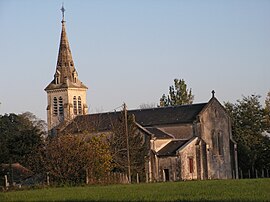 The church in Serres-et-Montguyard