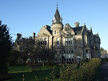 Scots Baronial mansion house.