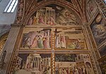 Taddeo Gaddi, Stories of the Virgin (c. 1330), Baroncelli chapel, north wall
