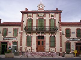 The town hall of Tautavel