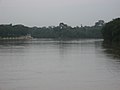 The confluence of Sungei Semantan on the right near Pekan Sari Temerloh.