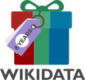 Wikidata's 8th birthday (SVG)