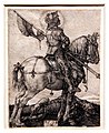Saint George on horseback by Albrecht Dürer (1508)