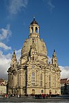 Frauenkirche, Dresden, Germany, by George Bähr, 1726 and 1743
