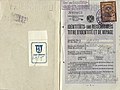 1936 Austrian stateless passport used for immigrating to Mandatory Palestine
