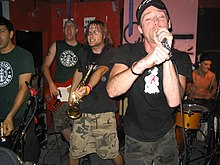 Big D and The Kids Table performing in San Diego circa 2004