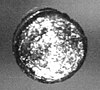 A disc of californium metal