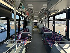 2021 Nova Bus LFS Artic #6149 interior
