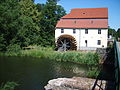 Elstermühle Plessa mit Zuppinger-Rad (⌀ 6 m)