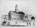 1789 engraving of Faneuil Hall