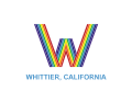 Whittier, California, city flag