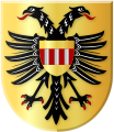 Coat of arms of the immediate lordship of Gemen, mediatized in 1806.
