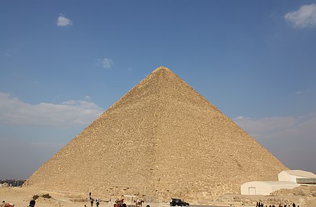 Great Pyramid of Giza, the tallest building in the world for over 3800 years