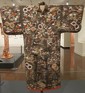 Kosode for a woman, late 18th century, Honolulu Museum of Art