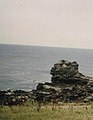 Rock indicating the southernmost point of Korea