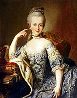 Archduchess Maria Antonia of Austria, 1767 (later Marie Antoinette, Queen of France)