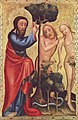 Image 8God in the person of the Son confronts Adam and Eve, by Master Bertram (d. c. 1415) (from Trinity)