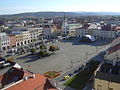 Town square in Kroměříž