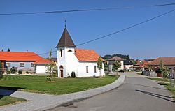 Chapel in the centre of Nová Buková