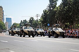 Otokar Cobras during 2011 Baku Military Parade
