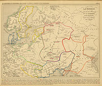 Belochrobates in Lesser Poland and Western Ukraine, by Antoine Philippe Houze (1844)
