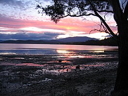 Ralphs Bay at sunset