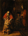 The Return of the Prodigal Son, a 1669 portrait by Rembrandt