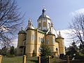 „St. Nikolaus“. Ukrainisch Griechisch-Katholische Kirche in Welykyj Ljubin