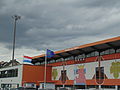 Stade Op Flohr, entrance side