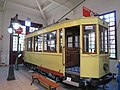 Historisches Fahrzeug im Baskischen Eisenbahnmuseum, Azpeitia