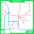 Streckenplan 2003