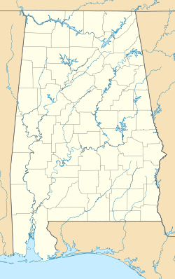Fort Mims massacre is located in Alabama