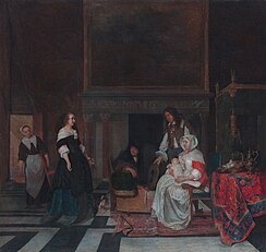 The Visit to the Nursery (1661)