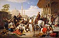 William Allan (1782–1850) - The Slave Market, Constantinople.
