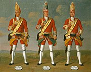 Grenadiers, 10th, 11th and 12th Regiments of Foot