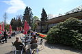 Café-Terrasse im Park