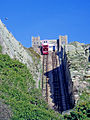 Credit: Ian Dunster Looking up at the East Hill Cliff Railway in Hastings, the steepest funicular railway in the country. More about East Hill Cliff Railway...