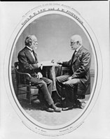 Robert E. Lee and Joseph E. Johnston in 1869–1870