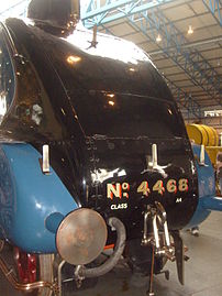 4468 Mallard at the National Railway Museum York (2009)