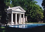 The Poolhouse in 1999 (designed by the architect Michael Dwyer).